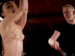 SubspaceLand video 'Bound Slavegirl Gets Brutally Humiliated In Rough BDSM Sex Show'